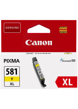 Cartuccia Originale Canon CLI-581y XL 2051C001 (Giallo 520 pagine)