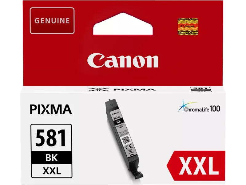 Cartuccia Originale Canon CLI-581bk XXL 1998C001 (Nero 4590 pagine) Cartuccia Originale Canon CLI-581bk XXL 1998C001 (Nero 4590 pagine)