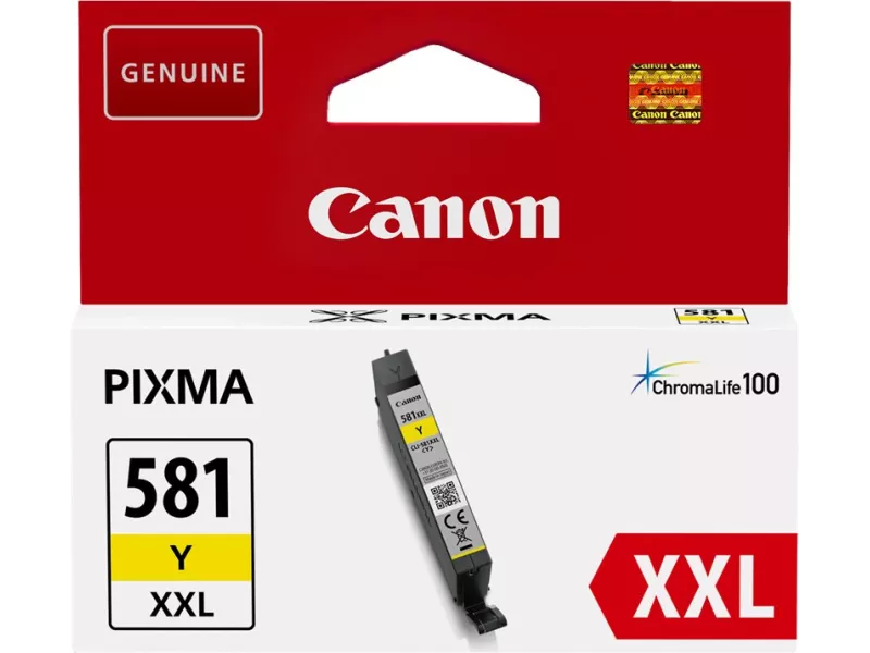 Cartuccia Originale Canon CLI-581y XXL 1997C001 (Giallo 830 pagine) Cartuccia Originale Canon CLI-581y XXL 1997C001 (Giallo 830 pagine)