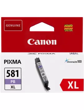 Cartuccia Originale Canon CLI-581pb XL 2053C001 (Blu Foto 4710 pagine)
