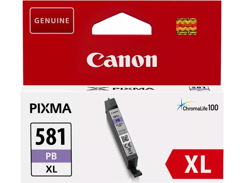 Cartuccia Originale Canon CLI-581pb XL 2053C001 (Blu Foto 4710 pagine) Cartuccia Originale Canon CLI-581pb XL 2053C001 (Blu Foto 4710 pagine)