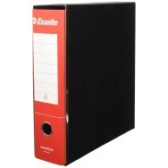 Registratore Essentials G75 Esselte - Protocollo - Dorso 8 - 23x33 cm - 390775160 (Rosso Conf. 6)