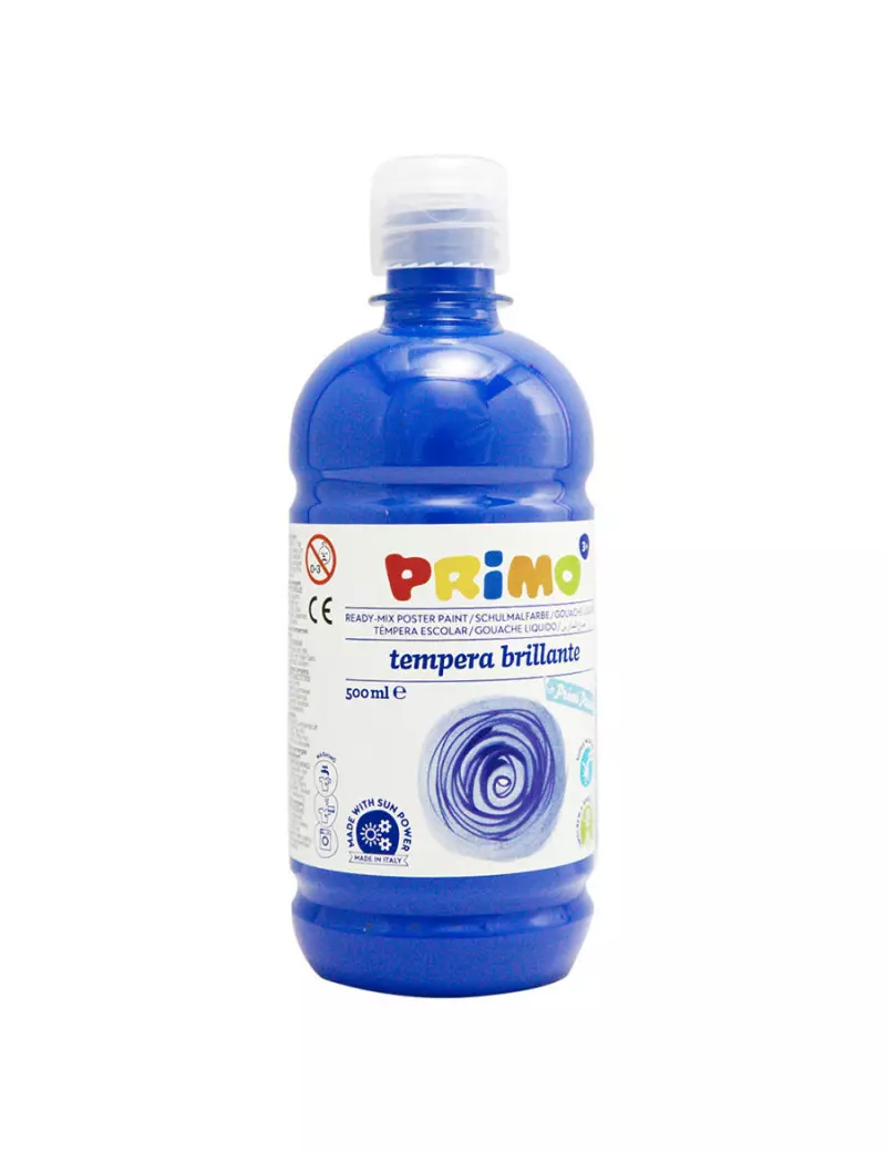 Tempera Brillante Primi Passi Primo - 1000 ml (Blu Oltremare) Tempera Brillante Primi Passi Primo - 1000 ml (Blu Oltremare)