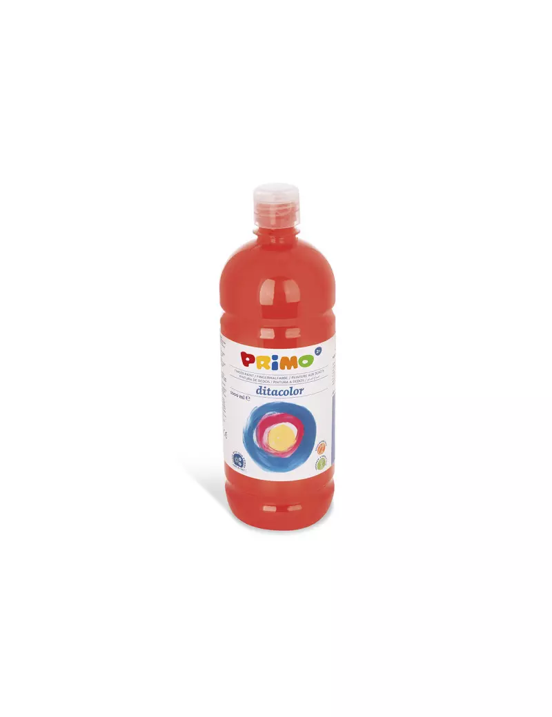 Tempera Brillante Primo - 1000 ml (Rosso Scarlatto)