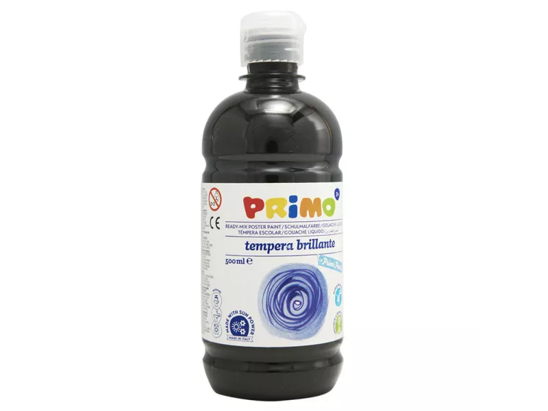 Tempera Brillante Primi Passi Primo - 1000 ml (Nero) Tempera Brillante Primi Passi Primo - 1000 ml (Nero)
