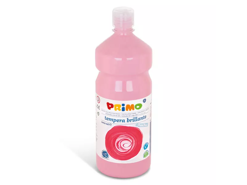 Tempera Brillante Primi Passi Primo - 1000 ml (Rosa) Tempera Brillante Primi Passi Primo - 1000 ml (Rosa)