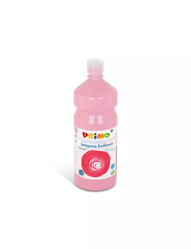 Tempera Brillante Primi Passi Primo - 1000 ml (Rosa)