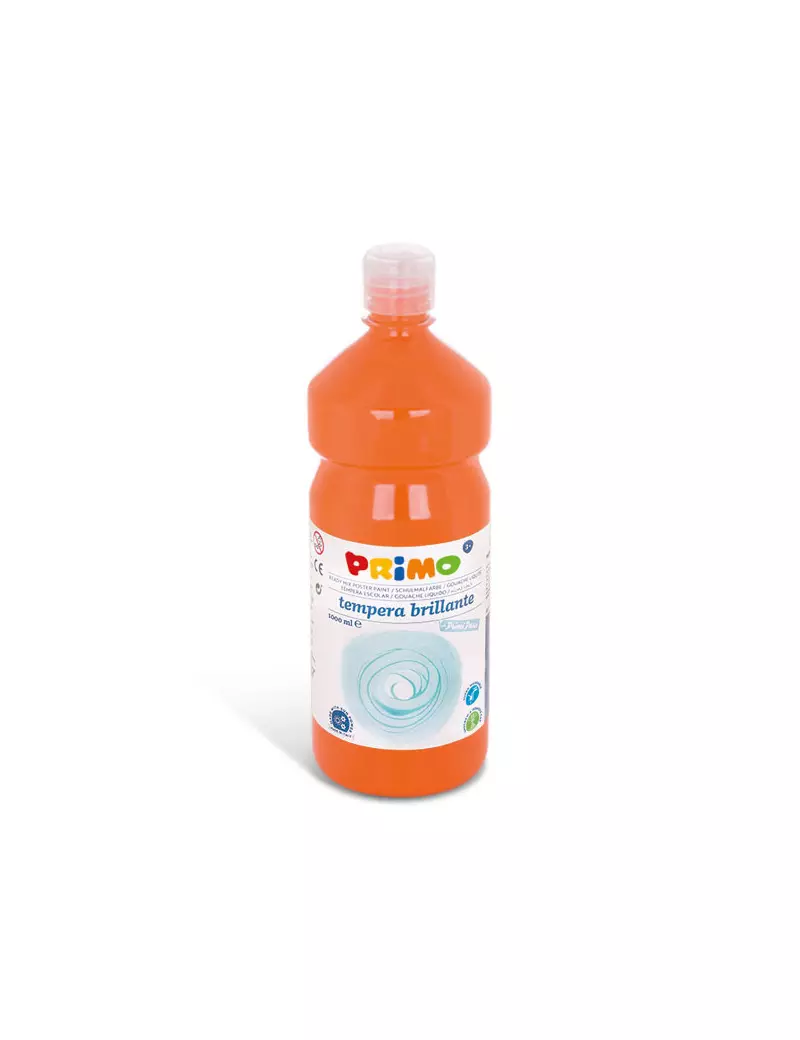 Tempera Brillante Primi Passi Primo - 1000 ml (Arancio) Tempera Brillante Primi Passi Primo - 1000 ml (Arancio)