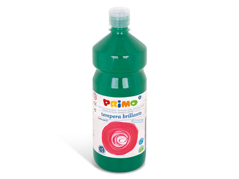 Tempera Brillante Primi Passi Primo - 1000 ml (Verde Scuro) Tempera Brillante Primi Passi Primo - 1000 ml (Verde Scuro)