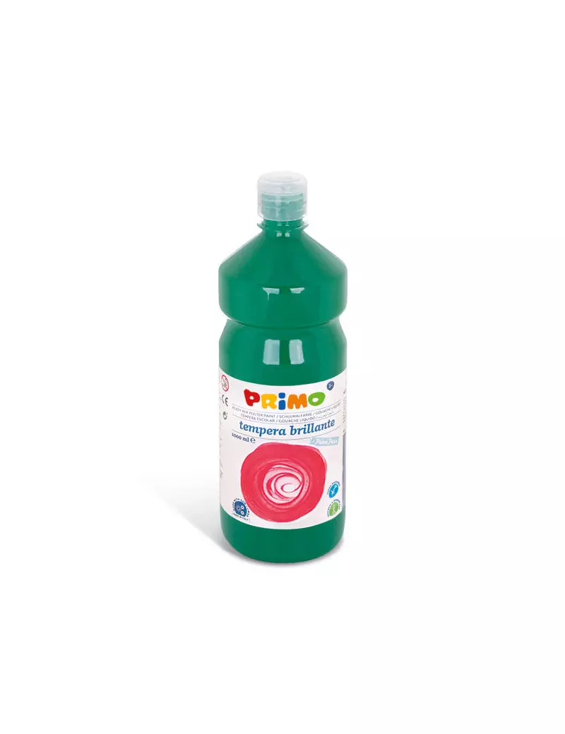 Tempera Brillante Primi Passi Primo - 1000 ml (Verde Scuro)