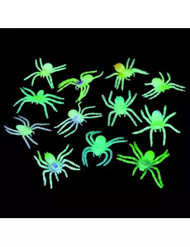 Ragni Fluorescenti con Ventosa (Conf. 20)