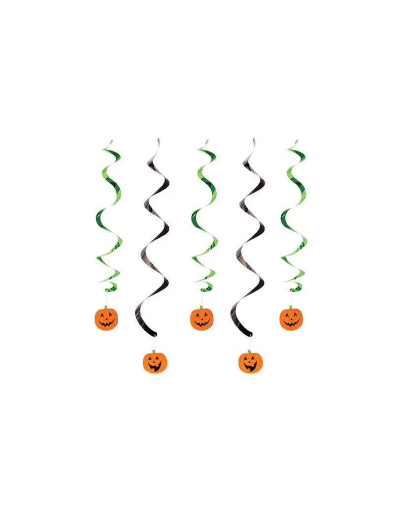 Pendente con Zucche Halloween (Conf. 5)