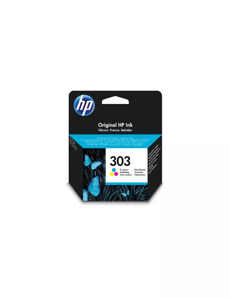 Cartuccia Originale HP 303 T6N01AE (Colore 165 pagine) Cartuccia Originale HP 303 T6N01AE (Colore 165 pagine)