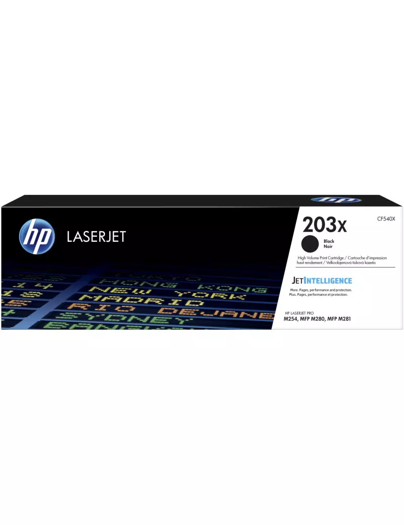 Toner Originale HP CF540X 203X (Nero 3200 pagine)