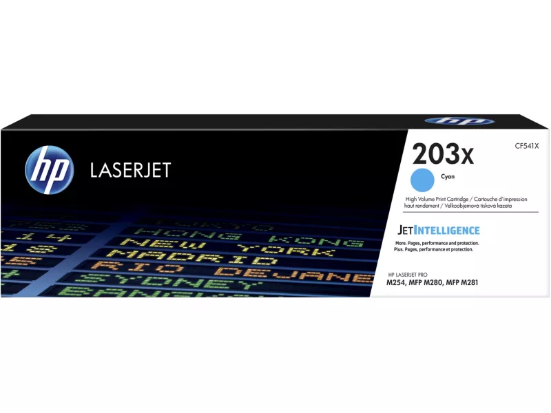Toner Originale HP CF541X 203X (Ciano 2500 pagine) Toner Originale HP CF541X 203X (Ciano 2500 pagine)