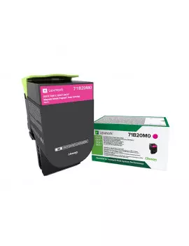 Toner Originale Lexmark 71B20M0 (Magenta 2300 pagine)