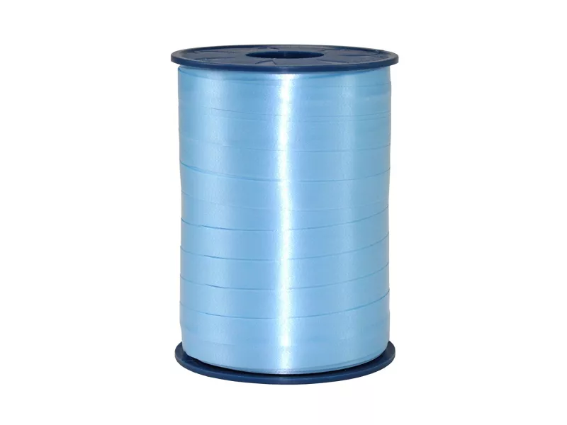 Nastro in Rocchetto per Regali Bolis - 10 mm x 250 m (Azzurro)