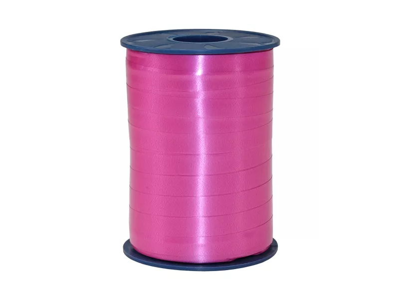 Nastro in Rocchetto per Regali Bolis - 10 mm x 250 m (Rosa)