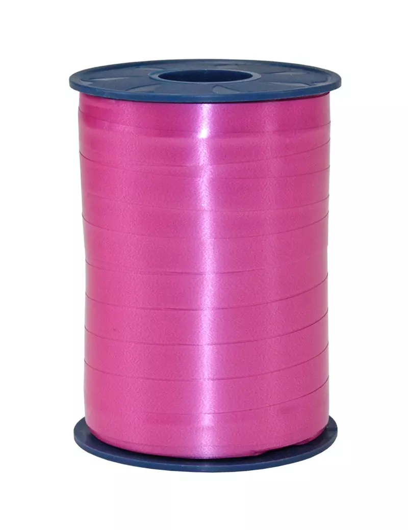 Nastro in Rocchetto per Regali Bolis - 10 mm x 250 m (Rosa)