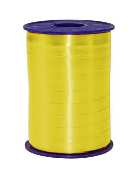 Nastro in Rocchetto per Regali Bolis - 10 mm x 250 m (Giallo)