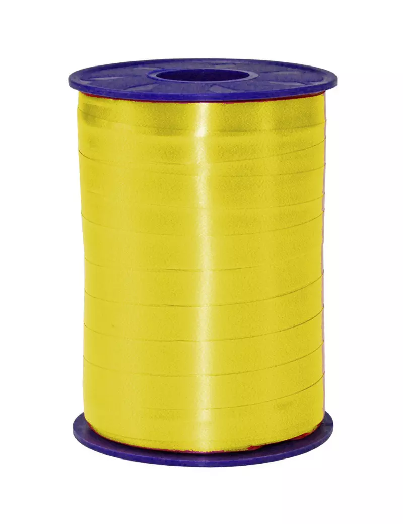 Nastro in Rocchetto per Regali Bolis - 10 mm x 250 m (Giallo) Nastro in Rocchetto per Regali Bolis - 10 mm x 250 m (Giallo)