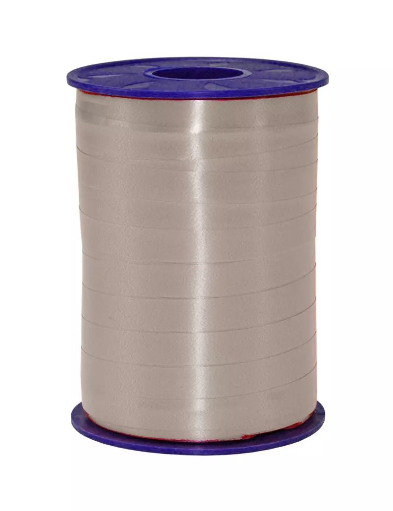 Nastro in Rocchetto per Regali Bolis - 10 mm x 250 m (Argento) Nastro in Rocchetto per Regali Bolis - 10 mm x 250 m (Argento)