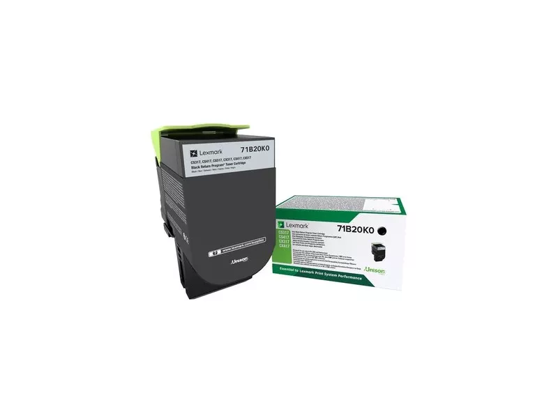 Toner Originale Lexmark 71B20K0 (Nero 3000 pagine) Toner Originale Lexmark 71B20K0 (Nero 3000 pagine)