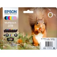 Multipack Cartucce Originali Epson T378840 378 (Nero Ciano Ciano Chiaro Magenta Magenta Chiaro Giallo 360 pagine)
