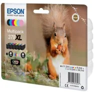 Multipack Cartucce Originali Epson T379840 378XL (Nero Ciano Ciano Chiaro Magenta Magenta Chiaro Giallo 830 pagine)