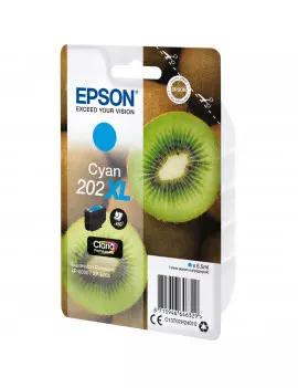 Cartuccia Originale Epson T02H240 202XL (Ciano 650 pagine)