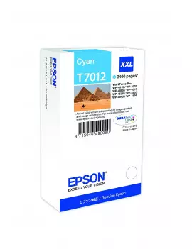 Cartuccia Originale Epson T701240 (Ciano 3400 pagine)