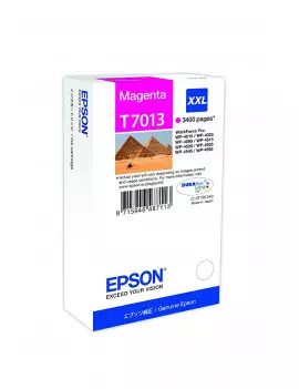 Cartuccia Originale Epson T701340 (Magenta 3400 pagine)