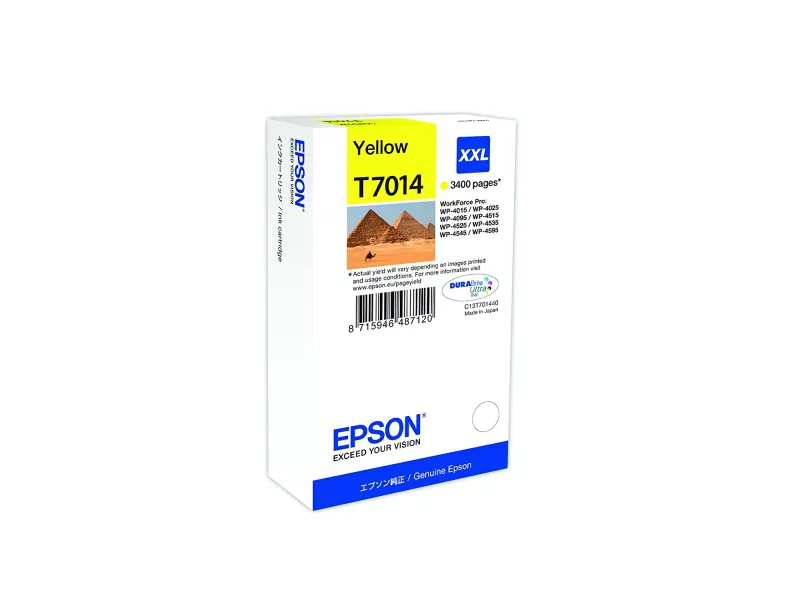 Cartuccia Originale Epson T701440 (Giallo 3400 pagine)