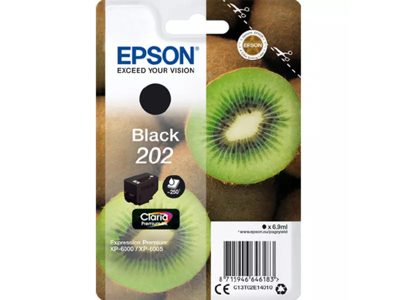 Cartuccia Originale Epson T02E140 202 (Nero 250 pagine) Cartuccia Originale Epson T02E140 202 (Nero 250 pagine)
