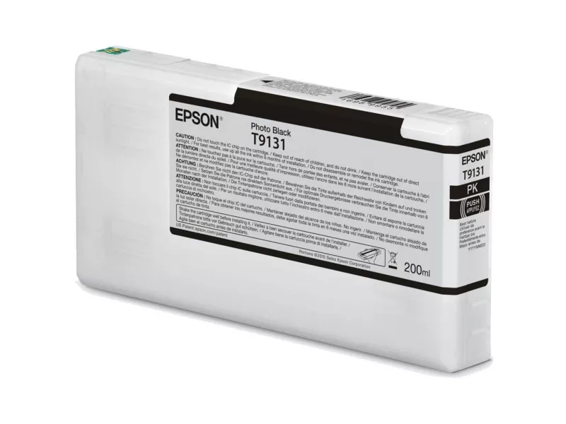 Cartuccia Originale Epson T913100 T9131 (Nero Foto 200 ml) Cartuccia Originale Epson T913100 T9131 (Nero Foto 200 ml)