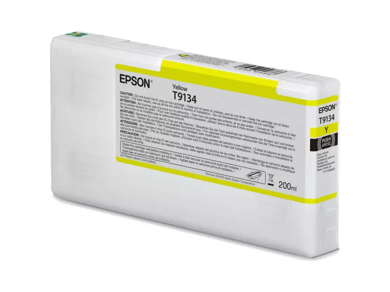 Cartuccia Originale Epson T913400 T9134 (Giallo 200 ml) Cartuccia Originale Epson T913400 T9134 (Giallo 200 ml)