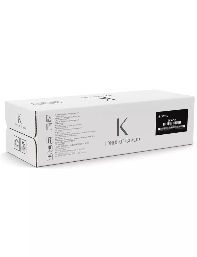 Toner Originale Kyocera TK-6725 1T02NJ0NL0 (Nero 70000 pagine) Toner Originale Kyocera TK-6725 1T02NJ0NL0 (Nero 70000 pagine)
