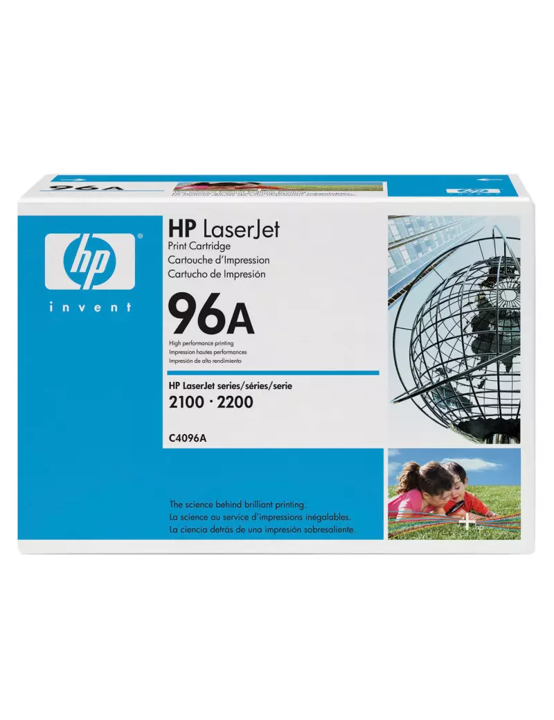 Toner Originale HP 4096A 96A (Nero 5000 pagine)