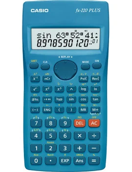 Calcolatrice Scientifica Casio FX-220-S (Azzurro)
