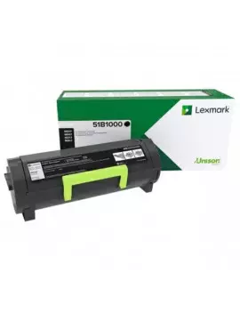 Toner Originale Lexmark 51B2000 (Nero 2500 pagine)