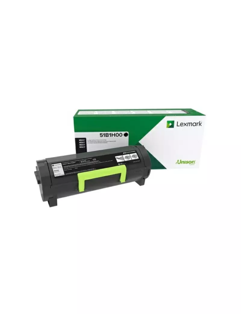 Toner Originale Lexmark 51B2H00 (Nero 8500 pagine) Toner Originale Lexmark 51B2H00 (Nero 8500 pagine)