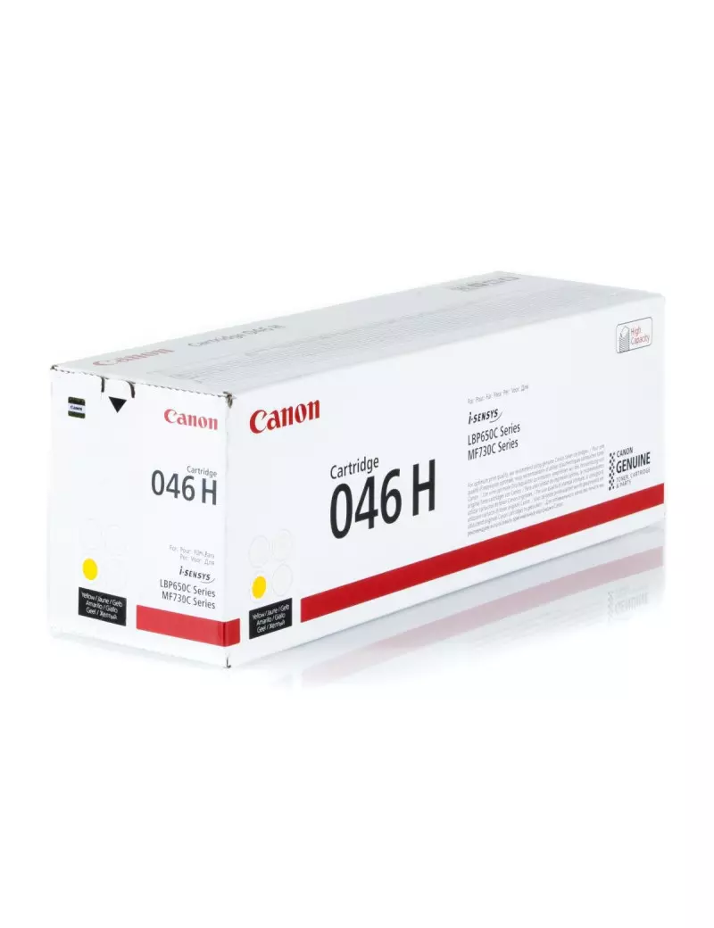Toner Originale Canon 046hy 1251C002 (Giallo 5000 pagine) Toner Originale Canon 046hy 1251C002 (Giallo 5000 pagine)