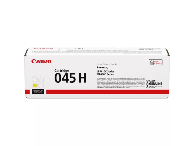 Toner Originale Canon 045hy 1243C002 (Giallo 2200 pagine) Toner Originale Canon 045hy 1243C002 (Giallo 2200 pagine)