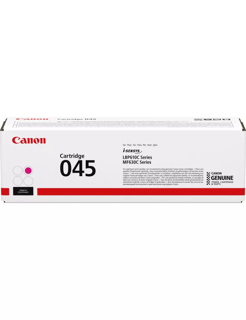 Toner Originale Canon 045m 1240C002 (Magenta 1300 pagine)