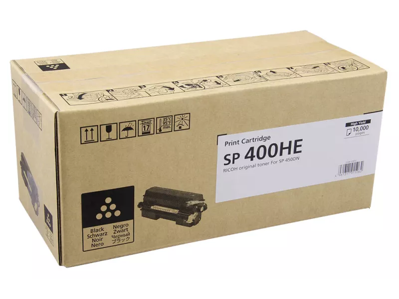 Toner Originale Ricoh 408060 SP400HE (Nero 10000 pagine) Toner Originale Ricoh 408060 SP400HE (Nero 10000 pagine)