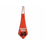 Cravatta Gigante Really Wild 40 Anni (Rosso)