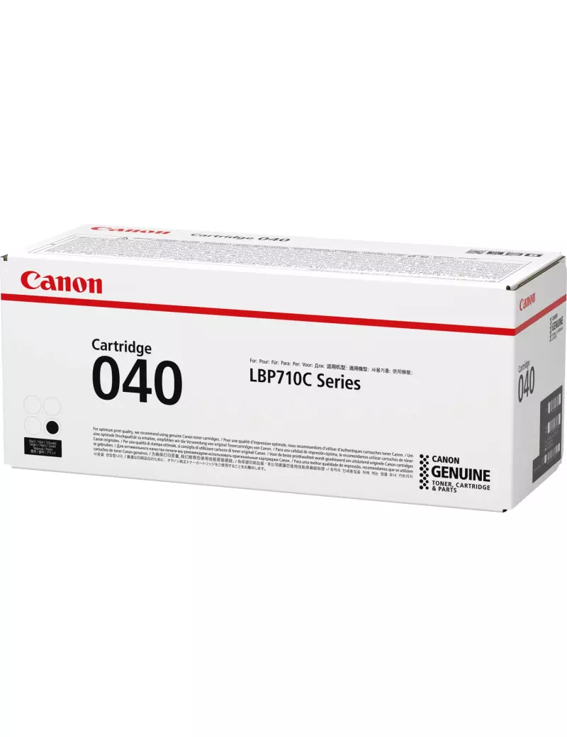 Toner Originale Canon 040bk 0460C001 (Nero 6300 pagine)