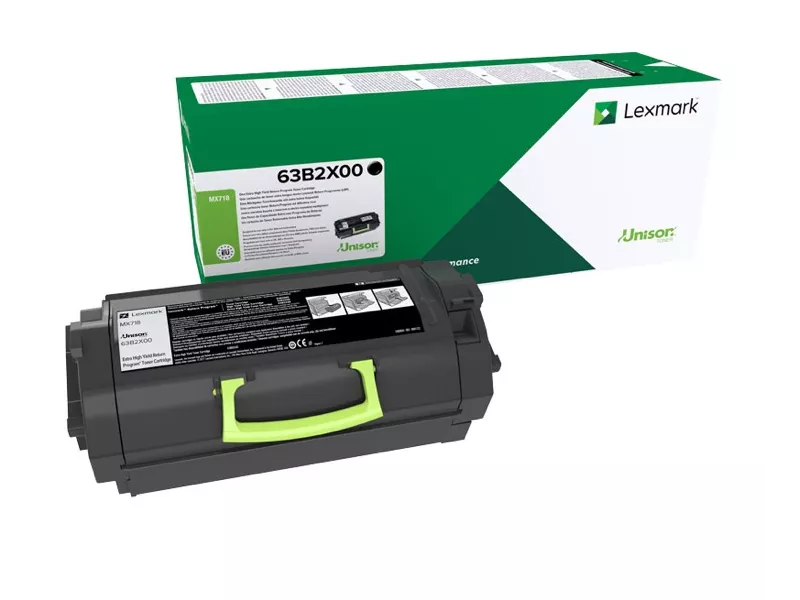 Toner Originale Lexmark 63B2X00 (Nero 45000 pagine) Toner Originale Lexmark 63B2X00 (Nero 45000 pagine)