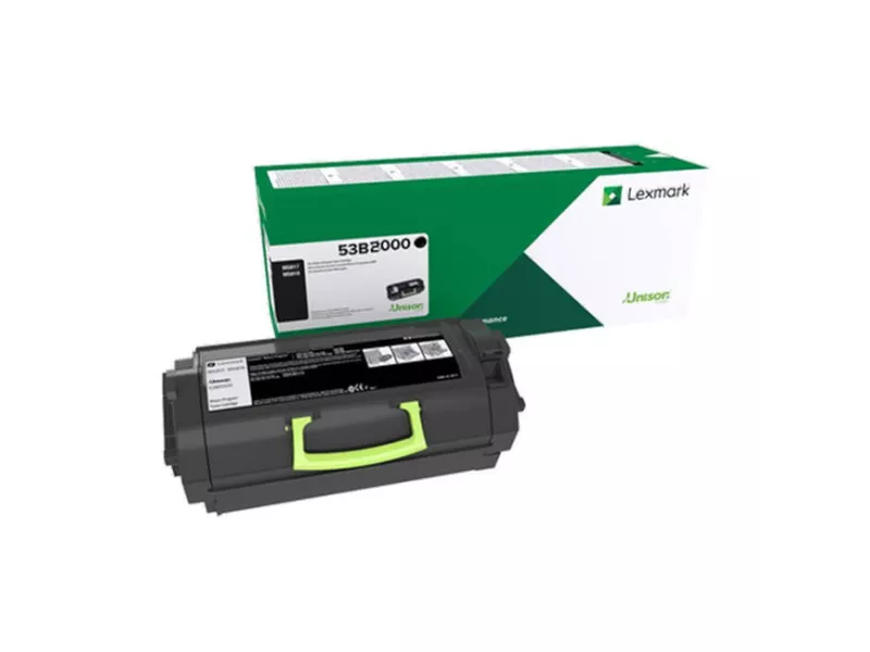 Toner Originale Lexmark 53B2000 (Nero 11000 pagine) Toner Originale Lexmark 53B2000 (Nero 11000 pagine)