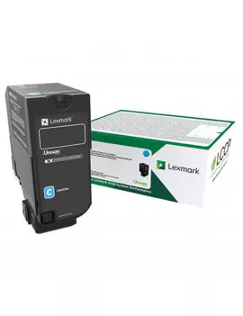 Toner Originale Lexmark 75B20C0 (Ciano 10000 pagine)